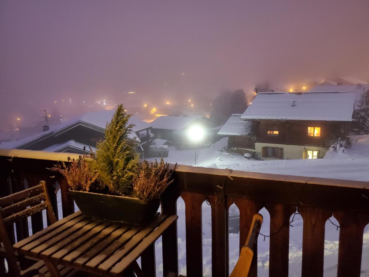 Studio Avec Petit Balcon Et Cheminee - Grand Massif Les Carroz d'Araches Eksteriør billede