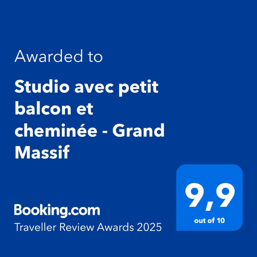 Studio Avec Petit Balcon Et Cheminee - Grand Massif Les Carroz d'Araches Eksteriør billede